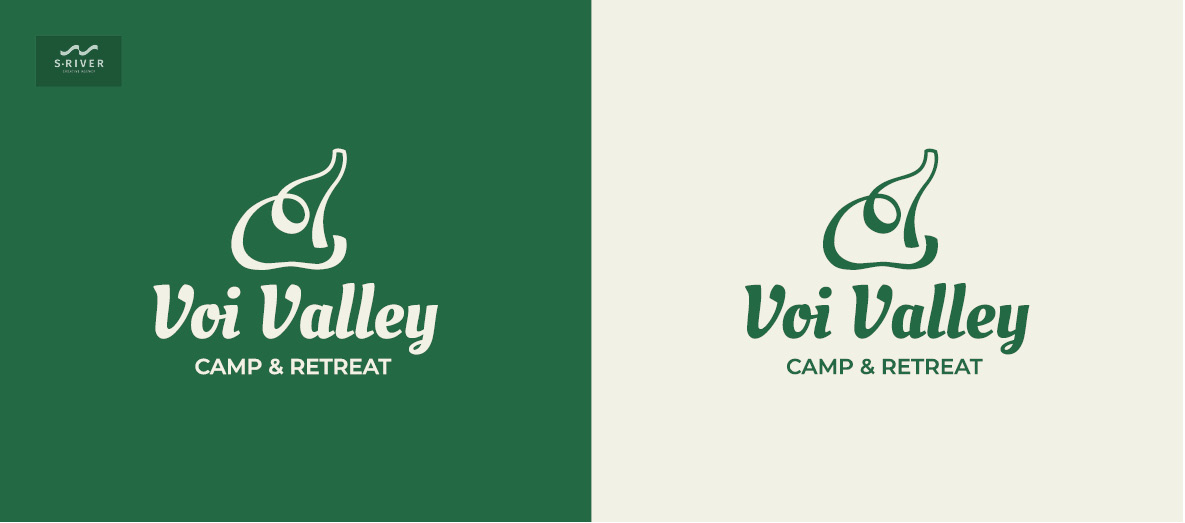 thiết kế logo voi valley