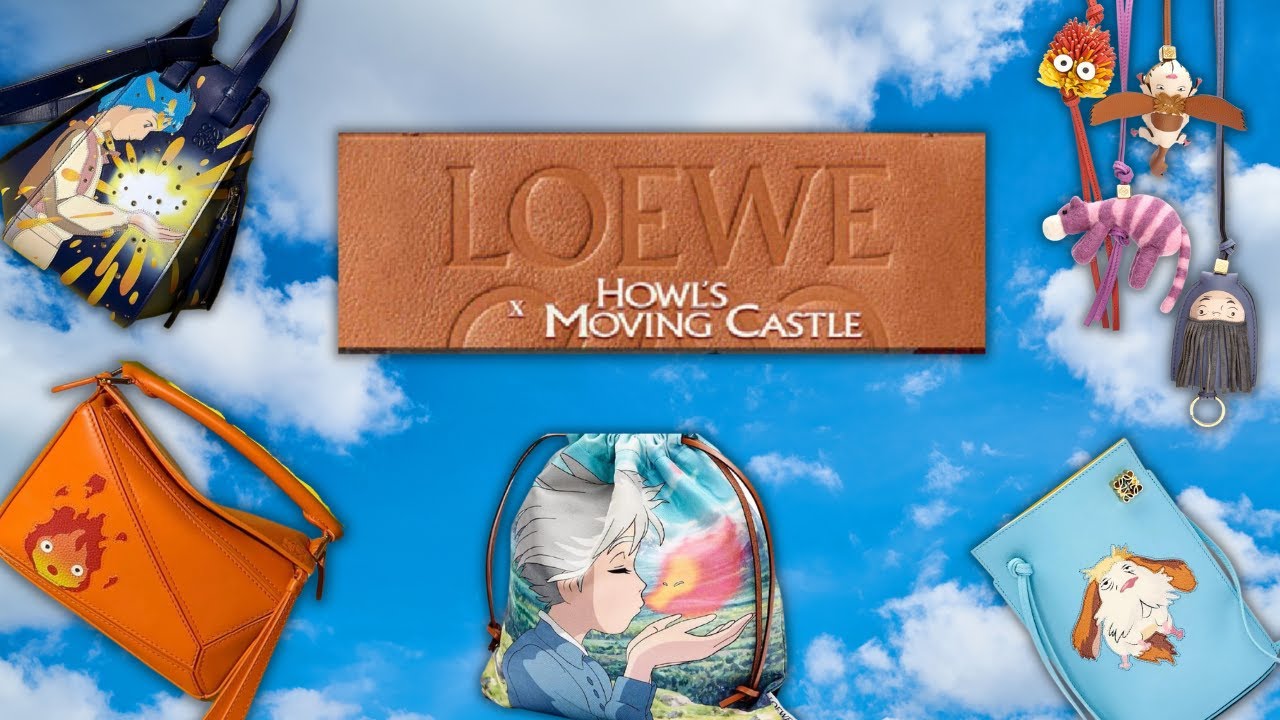 LOEWE HỢP TÁC CÙNG GHIBLI TRONG BST MỚI LẤY CẢM HỨNG TỪ BỘ PHIM “HOWL’S MOVING CASTLE”