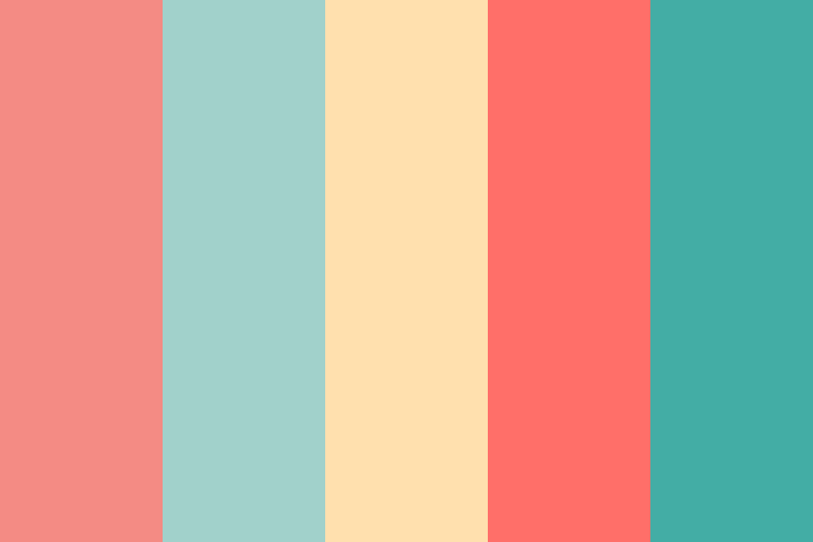 Bảng màu Retro (Ảnh: Color Hex Color Codes).